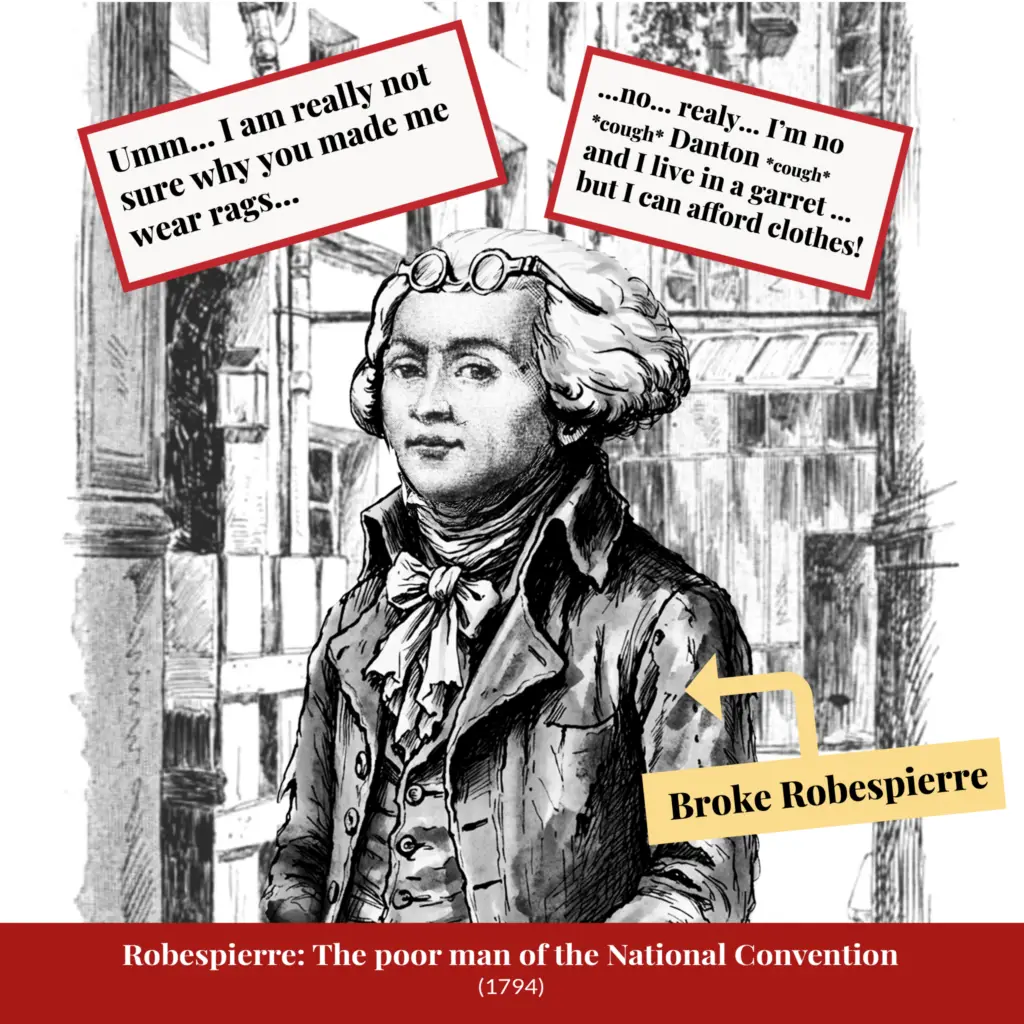 Robespierre: The poor man of the National Convention