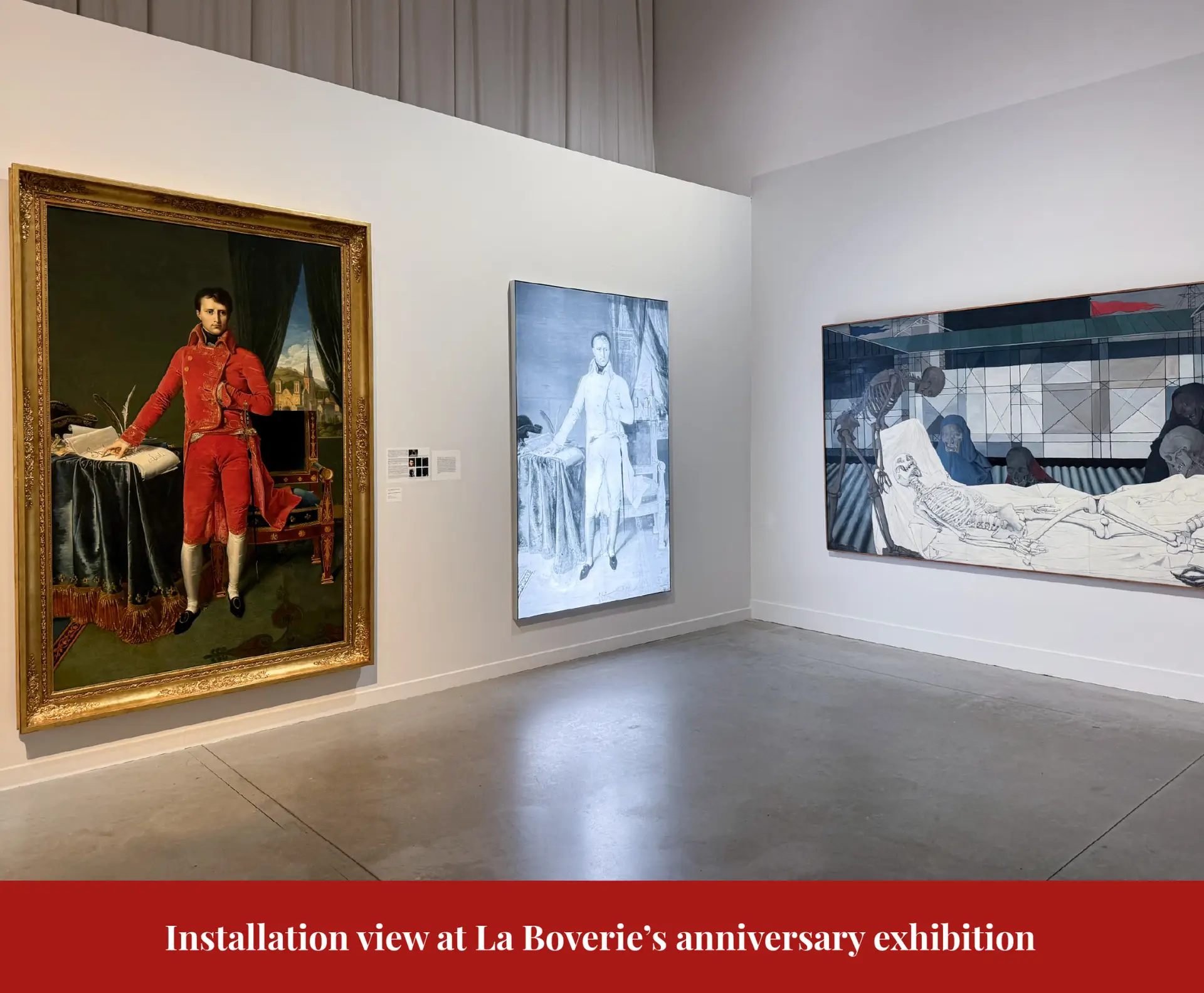Instalation View of La Boviere's Napoelon Image