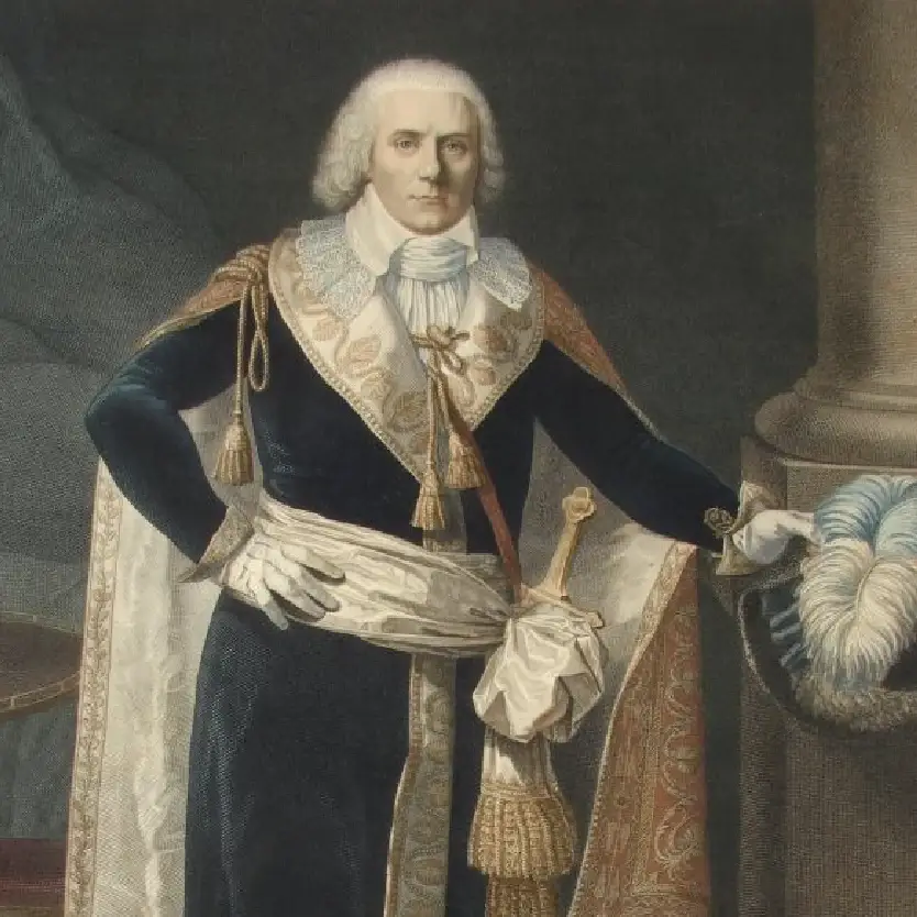 Portrait of Paul-François-Jean-Nicolas, vicomte de Barras