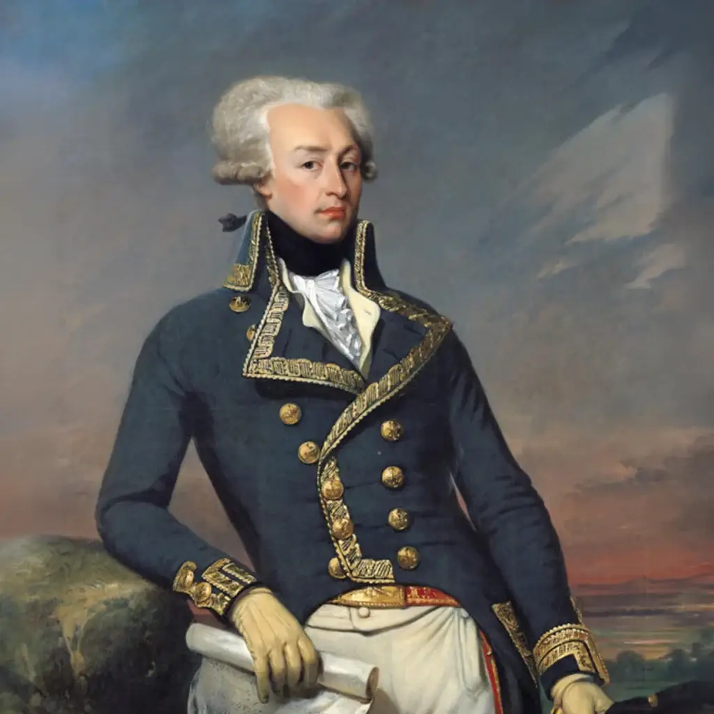 Portrait of Marie-Joseph-Paul-Yves-Roch-Gilbert du Motier, marquis de La Fayette