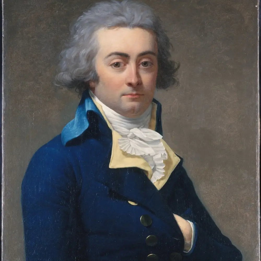 Portrait of Marie-Jean Hérault de Séchelles