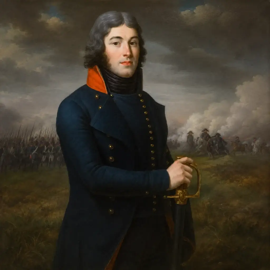Portrait of Louis Lazare Hoche