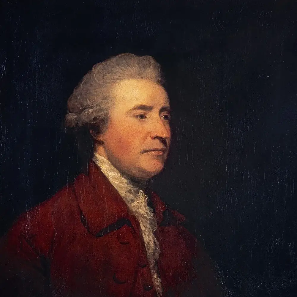 Portrait of Edmund Burke